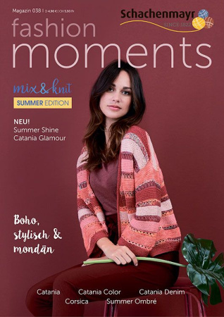 Журнал Schachenmayr "Magazin 038 - Fashion moments", MEZ, 9855038.00001 (Нет, 9855038.00001)