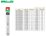 Крючок для вязания "MinD" 0.45 мм, Tulip, TA-1040e