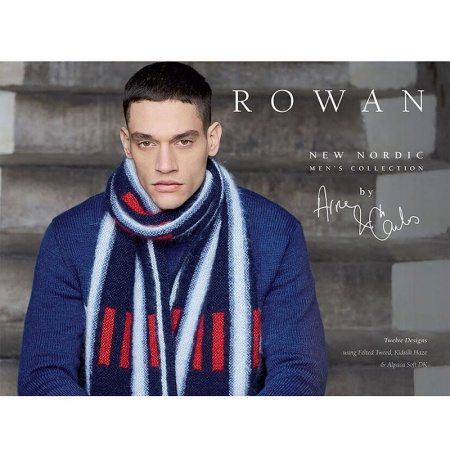Брошюра Rowan «New Nordic Men’s Collection» дизайнер Arne & Carlos, ZB253