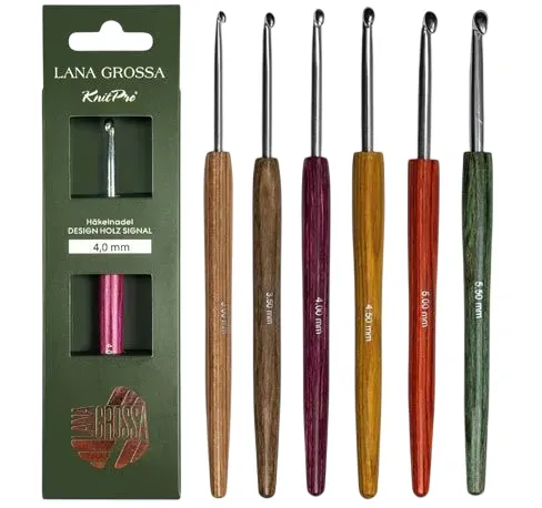 Крючок с ручкой из дерева Signal