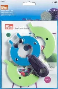 Набор для изготовления помпонов 2 в 1, размер L, Prym, 624182 (Набор для изготовления помпонов 2 в 1, размер L, Prym, 624182)