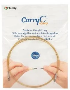 Тросик для съемных спиц "CarryC Long", длина 100см, Tulip, CTMM-43 (Тросик для съемных спиц "CarryC Long", длина 100см, Tulip, CTMM-43)
