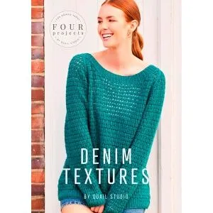 Брошюра Rowan "4 Projects Denim Textures", дизайнер Quail Studio, ZB355 (Брошюра Rowan "4 Projects Denim Textures", дизайнер Quail Studio, ZB355)