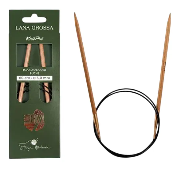 Круговые спицы, дерево (бук), 80 см