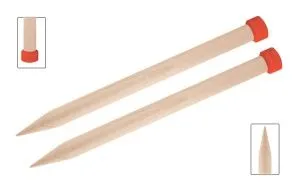 Спицы прямые "Jumbo Birch" KnitPro, 352 (20мм/40см)