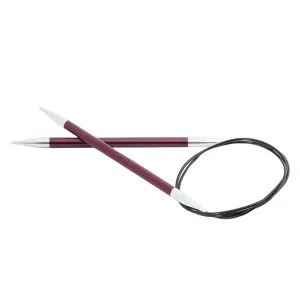 Спицы круговые "Zing" KnitPro, 471 (6мм/100см)