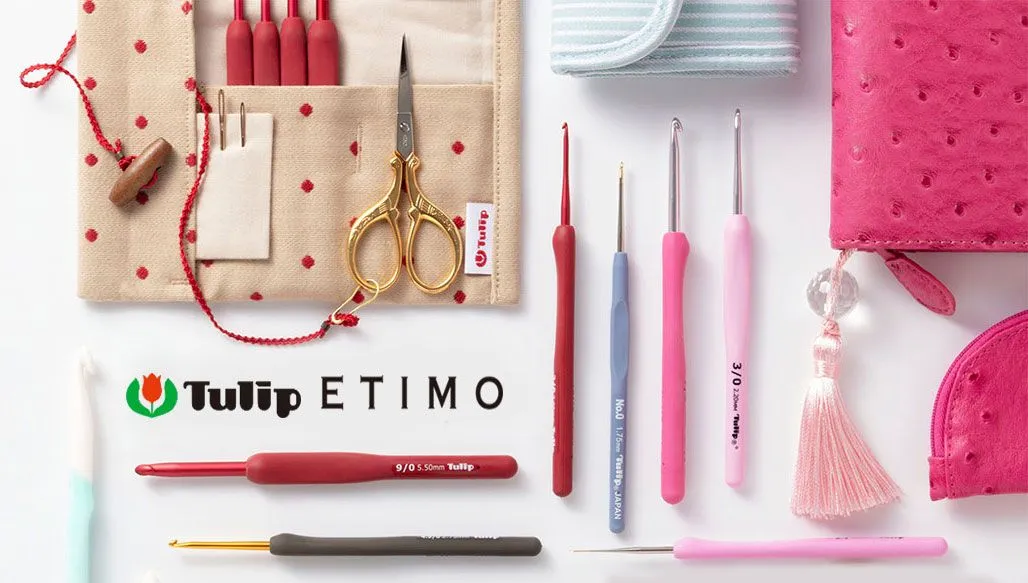 крючки tulip etimo — японское совершенство для вашего вязания Набор японских крючков Tulip Etimo Rose в розовом чехле