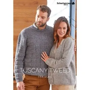 Буклет Schachenmayr "6 Designs Tuscany Tweed", на немецком языке, MEZ, 9839943-00001