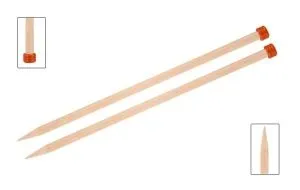 Спицы прямые "Basix Beech" KnitPro, 352 (15мм/30см)