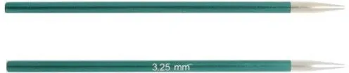 Спицы съемные укороченные "Zing" для длины тросика KnitPro, 475 (3.25мм/20см)