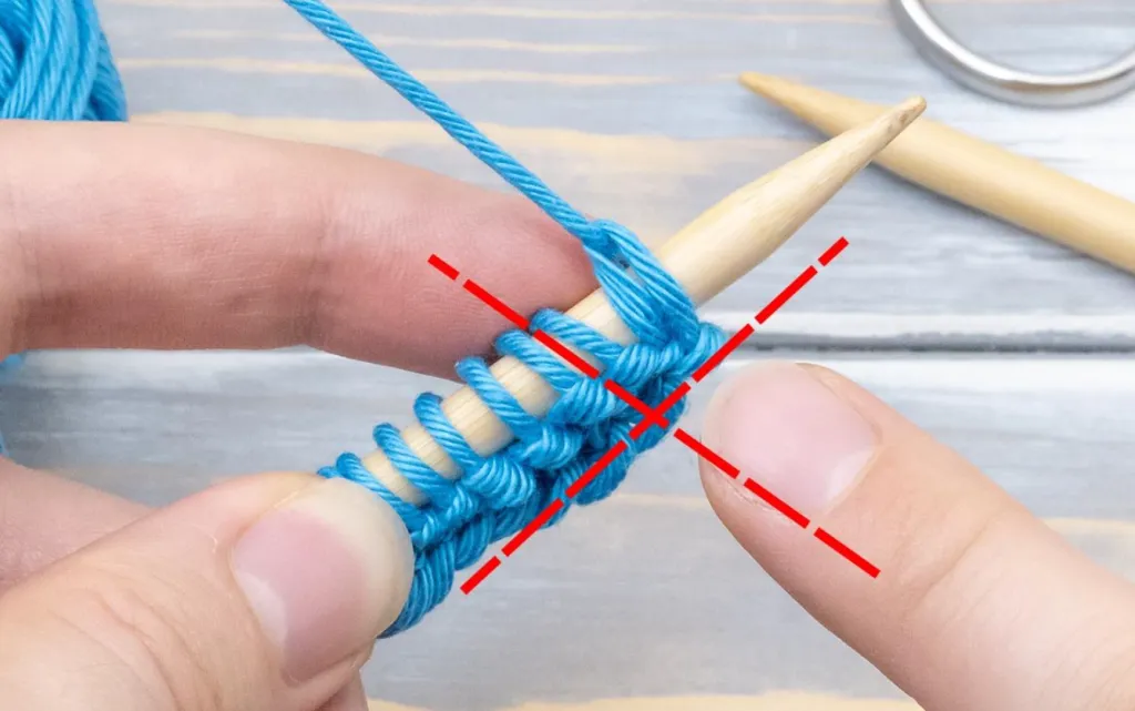 Ваш первый стежок должен выглядеть не так..png