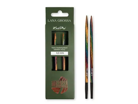 Разъёмные спицы, дерево (разноцветное), 11.5 см (12.00)