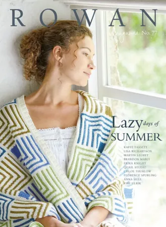 товар Журнал Rowan "Knitting & Crochet Magazine 77" /Вязание спицами и крючком 77/, 35 моделей, ZM77 Англия 