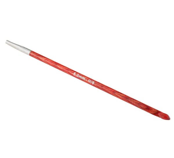 Крючок для вязания тунисский съемный "Dreamz" 5мм, ламинированная береза, KnitPro, 600134