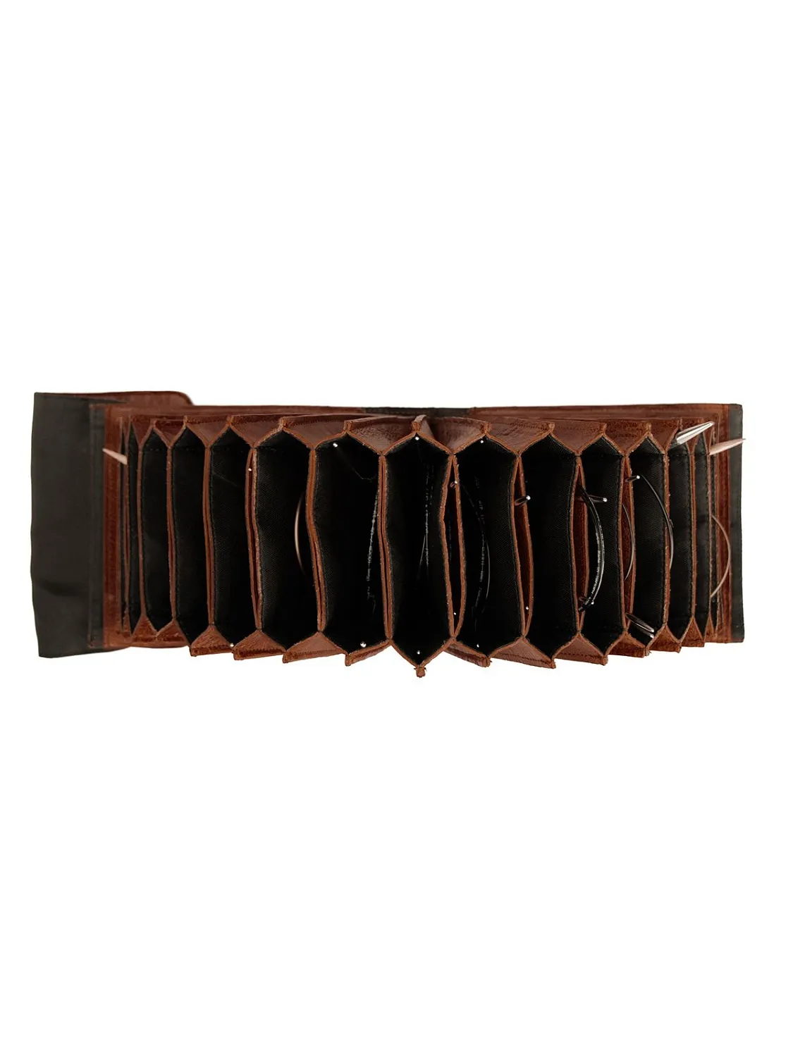 Органайзер для круговых спиц "Betina XL" Rich Brown. Арт QB-4619/Rich Brown