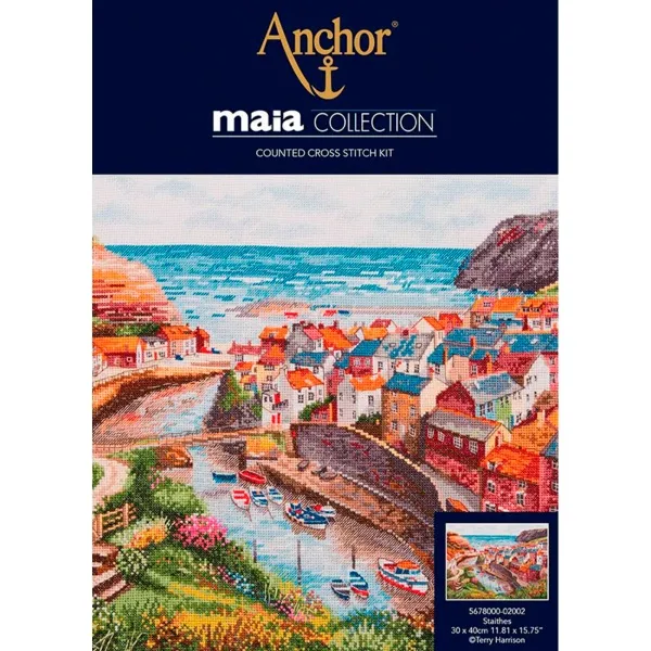 товар Набор для вышивания Maia "Staithes" 30*40см, MEZ Венгрия, 5678000-02002 