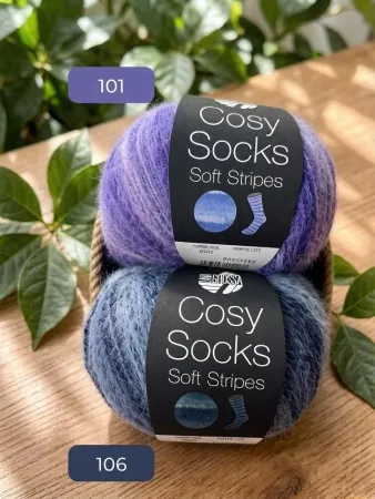 товар Пряжа 'MEILENWEIT 100 COSY SOCKS SOFT STRIPES' Италия 