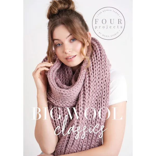 товар Брошюра Rowan "4 Projects Big Wool", дизайнер Quail Studio, ZB307 ROWAN