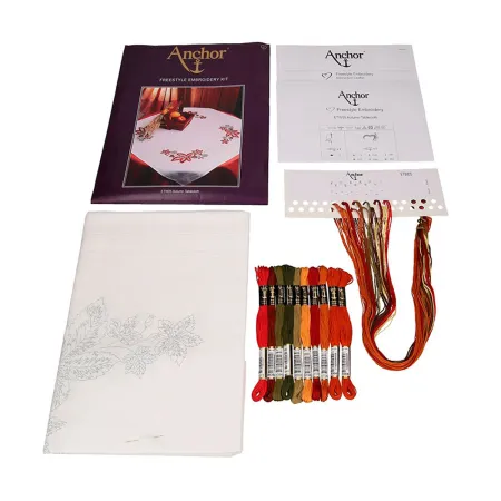 товар Набор для вышивания Anchor: скатерть "Autumn Tablecloth" 80*80см, MEZ Венгрия, ETW05 Венгрия 