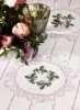 товар Основа для вышивания 11-ти ниточная: лента с рисунком, ширина 34см, Vaupel, (900225, белый с красным Германия 