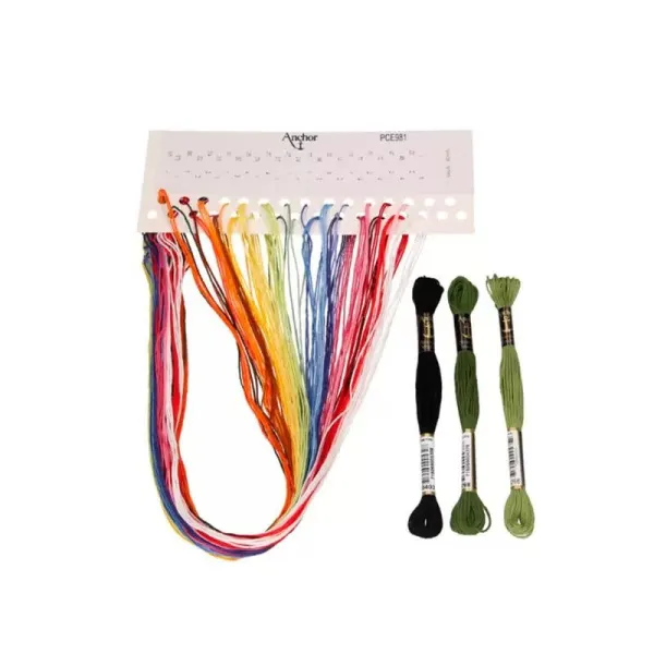 товар Набор для вышивания Anchor "Floral Meadow" /Цветочный луг/ 25*31см, MEZ Венгрия, PCE981 Венгрия 