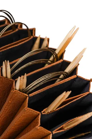 Органайзер для круговых спиц "Betina XL" Whisky. Арт QB-4619/Whisky