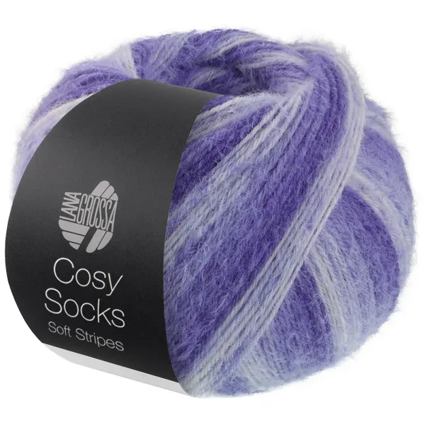 Пряжа 'MEILENWEIT 100 COSY SOCKS SOFT STRIPES' (101) Пряжа 'MEILENWEIT 100 COSY SOCKS SOFT STRIPES' (101)