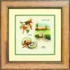 товар Набор для вышивания Anchor "Autumn Leaves" /Осенние листья/ 16*16см, MEZ Венгрия, PCE974 Венгрия 