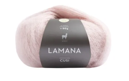 товар /Кузи/ пряжа Lamana, 100% альпака, 5*50г/225м (03, seidengrau, Cusi Германия 