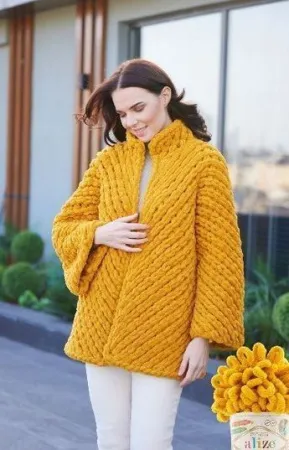 товар Пряжа для вязания Ализе Puffy (100% микрополиэстер) 5х100г/9.5м Турция 