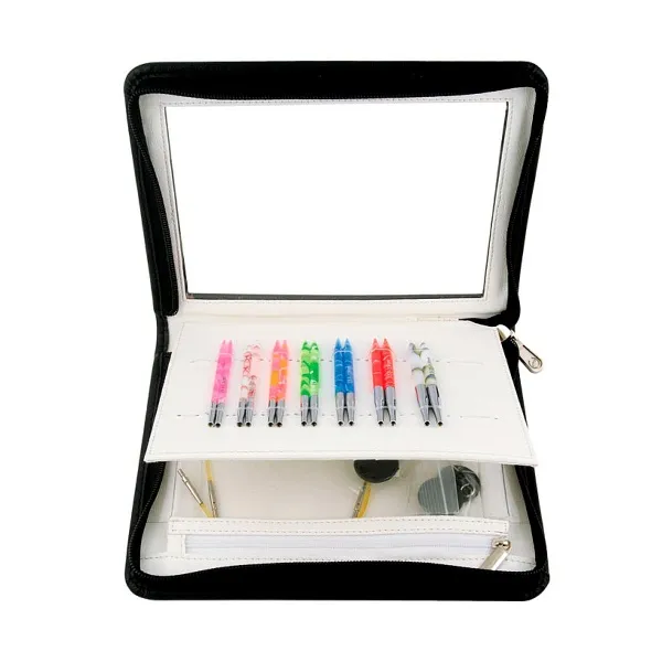 товар Набор "Deluxe Set Special IC" спиц съемных укороченных "Marblz", 7 размеров, KnitPro, 71505 