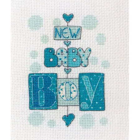 товар Набор для вышивания Anchor "New Baby Boy" 11*8см, MEZ, PCE753 Венгрия