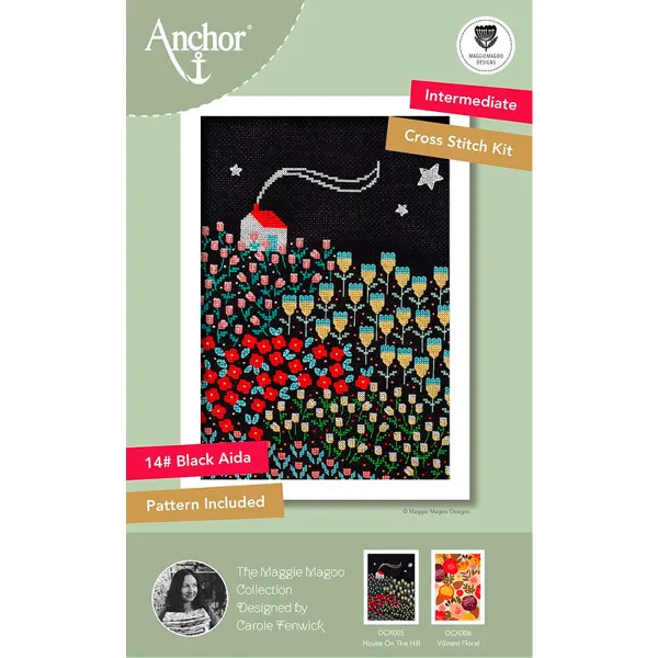 товар Набор для вышивания Anchor "House on the Hill" 28*19см, MEZ Венгрия, DCX005 