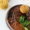 товар Спицы съемные "Nova cubics" латунь, серебристый, 2шт в упаковке, KnitPro, 123 Индия 