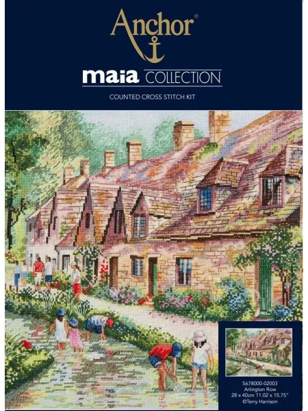 товар Набор для вышивания Maia "Arlington Row" 28*40см, MEZ Венгрия, 5678000-02003 