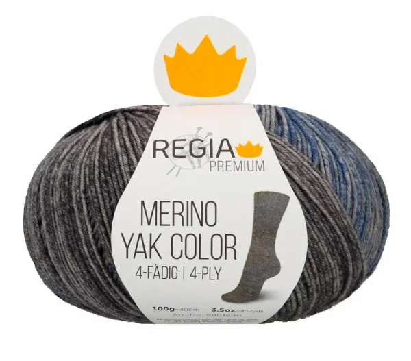 товар Merino Yak Color /Мерино Як Колор/ пряжа Regia Premium, 4 нитки, MEZ, 9801640 Германия 