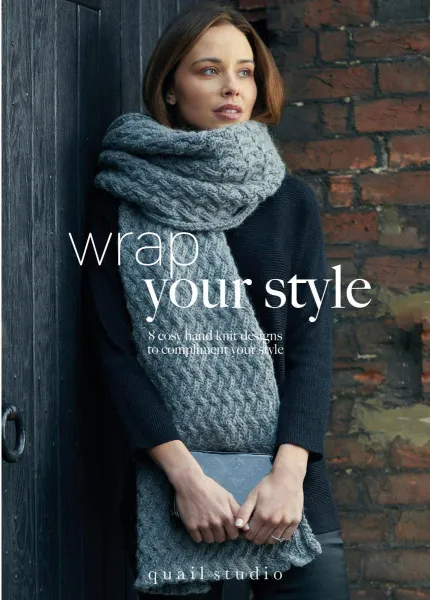 товар Книга Rowan "Wrap Your Style", дизайн-студия Quail Studio, 8 моделей, 9780993590863 ROWAN