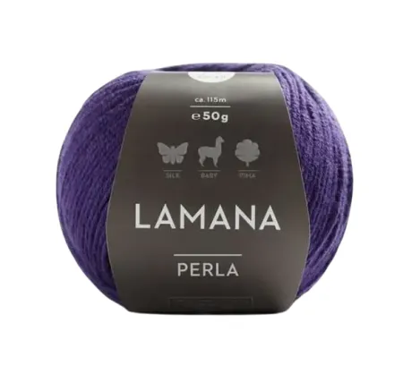 товар /Перла/ пряжа Lamana (60% пима хлопок, 25% бэби альпака, 15% шелк), 10*50г/115м (28, schiefergrau, P Германия 