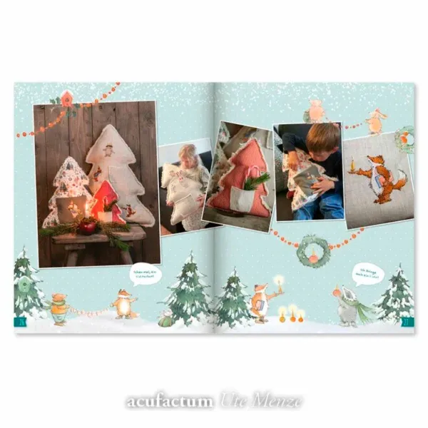 товар Книга "Mein Wintergluck" /Мое зимнее счастье/, Acufactum Ute Menze, K-4050 Германия 