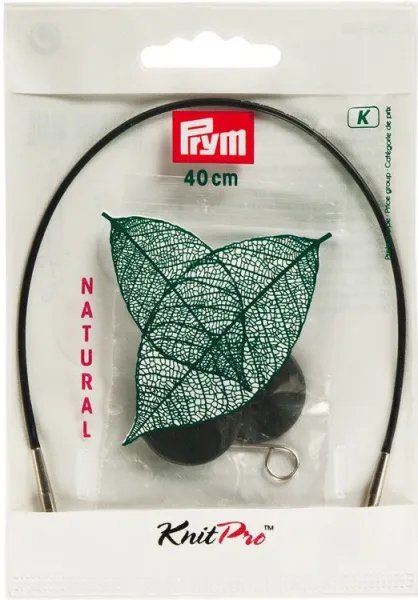 товар Леска съемная "NATURAL" с двумя наконечниками 40см, Prym, 223980 Германия 