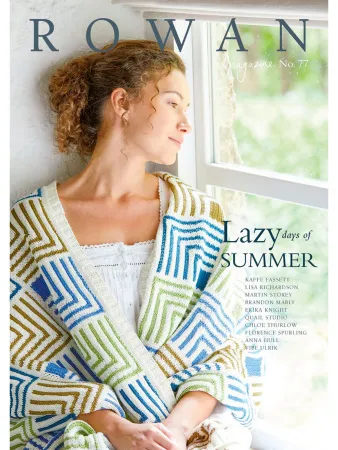товар Журнал Rowan "Knitting & Crochet Magazine 77" /Вязание спицами и крючком 77/, 35 моделей, ZM77 Англия 