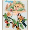 Набор для вышивания Anchor "Autumn Goldfinch" /Осенний Щегол/ 19,5*16,5см, MEZ Венгрия, PCE0506 (Набор для вышивания Anchor "Autumn Goldfinch" /Осенний Щегол/ 19,5*16,5см, MEZ Венгрия, PCE0506)