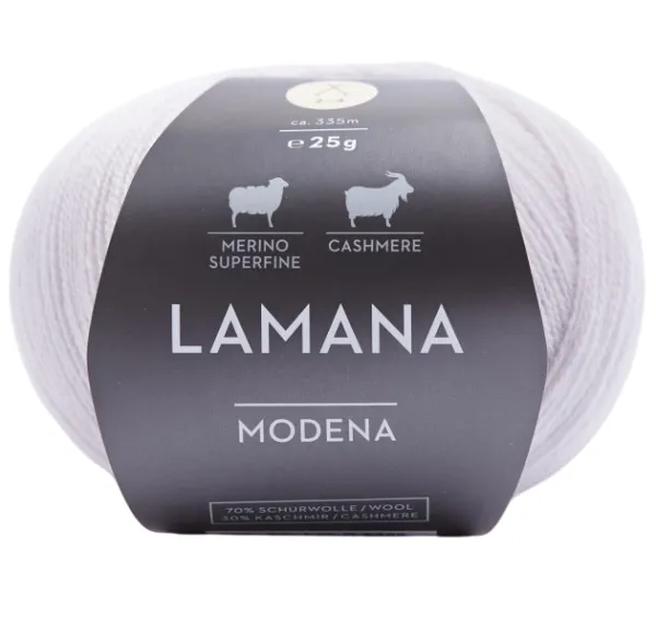 /Модена/ пряжа Lamana (70% шерсть мериноса сверхлегкая, 30% кашемир), 10*25г/335м (28 M, schiefergra