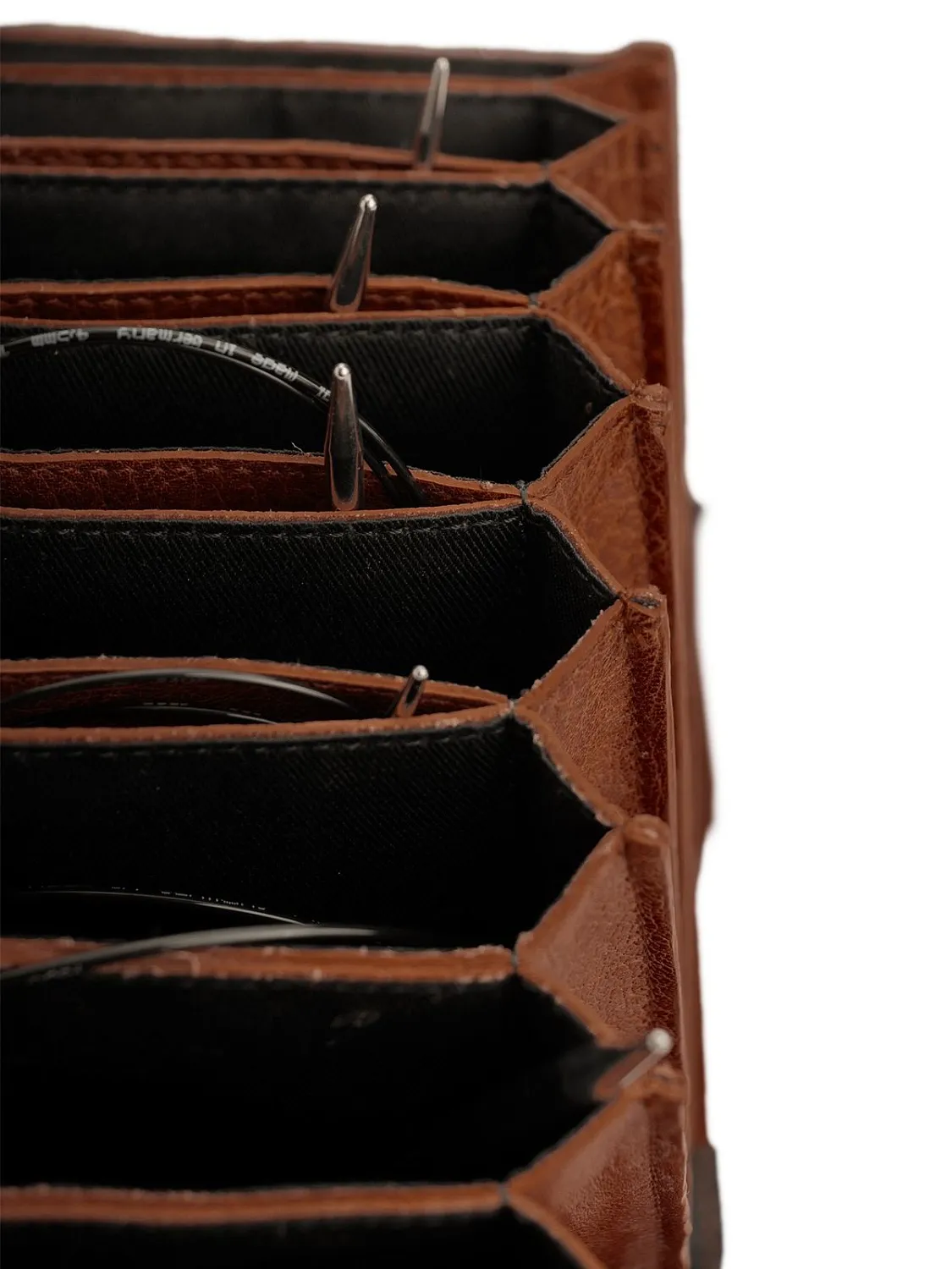 Органайзер для круговых спиц "Betina XL" Rich Brown. Арт QB-4619/Rich Brown