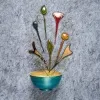 товар Застежка фибула, серия Flora - Бабочка, длина 16см, ламинированный бук, KnitPro, 20934 Индия 