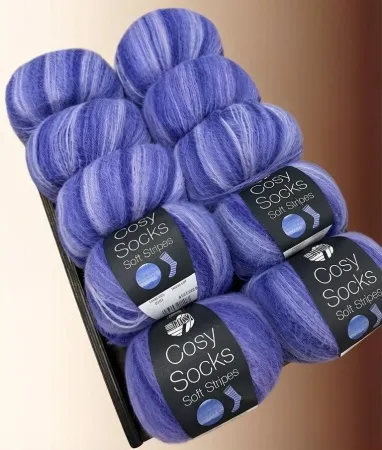 товар Пряжа 'MEILENWEIT 100 COSY SOCKS SOFT STRIPES' Италия 