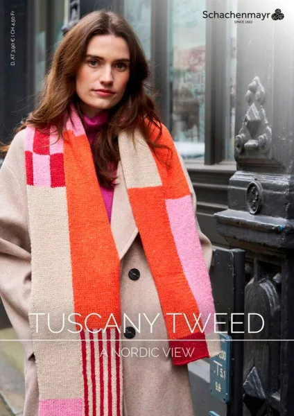 товар Буклет Schachenmayr "Tuscany Tweed a nordic view", 4 модели, на немецком языке, MEZ, 9839959-00001 