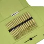 Набор круговых бамбуковых спиц со сменными лесками addiClick Nature BAMBOO. Арт 550-2/000