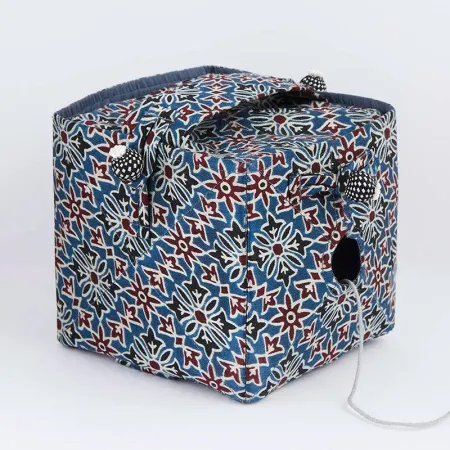 Футляр для пряжи Lantern Moon "Ajrak", ткань, KnitPro, 350690 (Футляр для пряжи Lantern Moon "Ajrak", ткань, KnitPro, 350690)