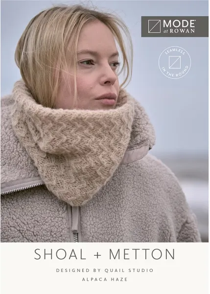 Инструкция Mode at Rowan по вязанию комплекта снуда и шапки-бини «Shoal and Metton», MIP10